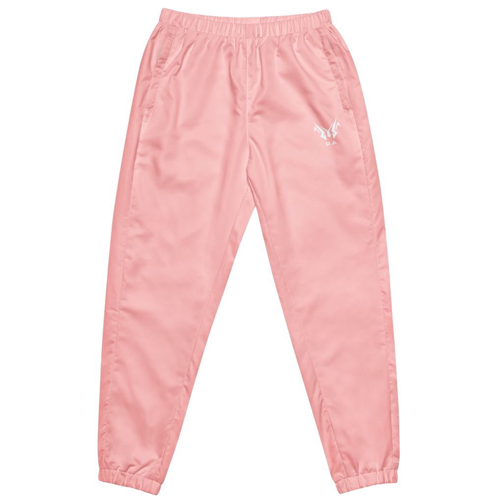 Pantalón deportivo R.A para mujer color rosa pastel