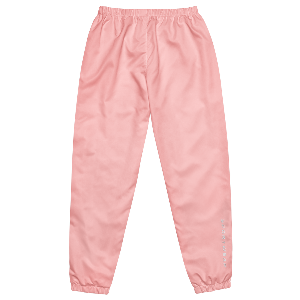 Pantalón deportivo R.A para mujer color rosa pastel
